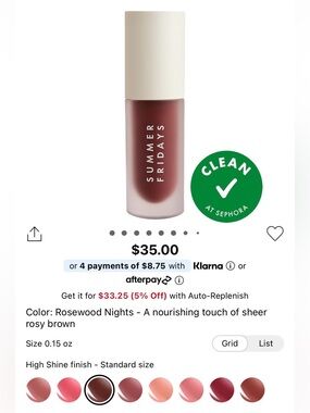 Summer Fridays Dream Lip Oil
